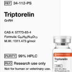 Triptorelin 2mg - Poderoso Análogo de GnRH para Pesquisa em Regulação Hormonal