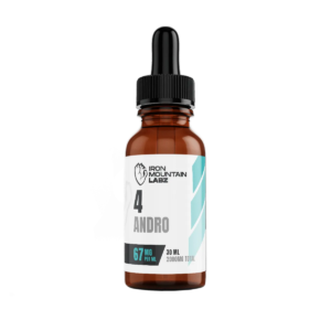 4-Andro Líquido Iron Mountain Labz 30ml - Aumento de Testosterona e Propriedades Anabólicas