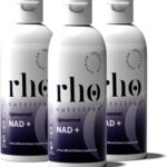 Rho Nutrition Liposomal NAD+ - Suplemento Líquido para Saúde Celular, Energia e Envelhecimento Saudável - 8