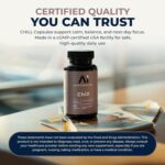 Amino Innovations CHILL - Cápsulas de Peptídeos para Relaxamento e Clareza Mental - 10