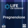 Pregnenolona Life Extension 50mg 100 cápsulas - Neurohormônio para Memória e Saúde Cerebral