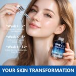 Sérum Facial de Peptídeos GHK-Cu - Hidratação Profunda e Restauração da Pele Sensível - 5