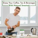 Adoçante Natural Monk Fruit Morning Pep - Substituto do Açúcar Branco Low Carb e Sem Calorias - 10