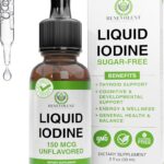Gotas de Iodo Líquido – 1300 Porções de Iodeto de Potássio para Saúde da Tireóide e Metabolismo