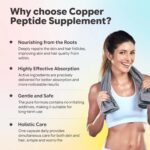 GHK-Cu Peptídeo de Cobre - Suplemento Anti-Idade com Colágeno Marinho e Biotina para Pele e Cabelos Saudáveis - 5