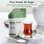 Adoçante de Fruta do Monge com Eritritol - Substituto Saudável do Açúcar para Cozinhar e Adoçar Bebidas - 2