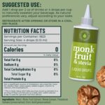 Natrisweet Monk Fruit Stevia Liquid Drops - Adoçante Natural Sem Calorias e Sem Carboidratos - 2