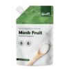 Adoçante de Fruta do Monge com Eritritol - Substituto Saudável do Açúcar para Cozinhar e Adoçar Bebidas