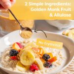 Adoçante Natural BetterBody Foods com Fruta do Monge e Alulose - Zero Calorias e Ideal para Dietas Keto - 5