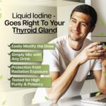 Gotas de Iodo Líquido – 1300 Porções de Iodeto de Potássio para Saúde da Tireóide e Metabolismo - 7