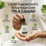 Gotas de Iodo Líquido – 1300 Porções de Iodeto de Potássio para Saúde da Tireóide e Metabolismo - 4