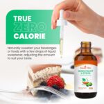 Doce Natural Sem Calorias: Extrato Líquido Premium de Monk Fruit e Stevia - 800 Porções - 2