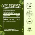 Gotas de Iodo Líquido – 1300 Porções de Iodeto de Potássio para Saúde da Tireóide e Metabolismo - 6