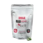 Comprimidos de DMAA BC9 20 Contagem - Aumento de Performance e Melhora Cognitiva para Pesquisas - Comprimidos 25mg-20ct-500mg