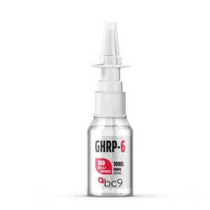 Spray Nasal GHRP-6 BC9 10mg - Peptídeo para Pesquisa Científica em Laboratório