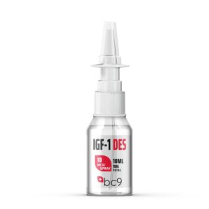 Spray Nasal IGF-1 DES BC9 10mcg - Pesquisa Avançada com Potência Aprimorada