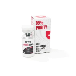 Mistura de Peptídeos IGF-LR3 + BPC-157 BC9 6mg - Avanços em Regeneração Celular e Muscular