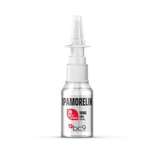 Spray Nasal de Ipamorelin BC9 10ml - Potencialize a Liberação de Hormônio de Crescimento para Pesquisa - Nasal spray 20mcg por spray/10ml/2mg
