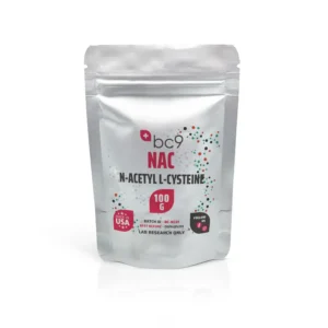 Pó de N-Acetil L-Cisteína (NAC) BC9 50 Gramas - Potencialize Sua Saúde Mental e Cognitiva