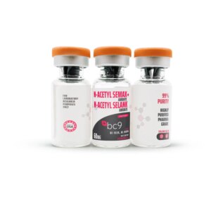Mistura de N-Acetil Semax Amidate + N-Acetil Selank Amidate BC9 60mg - Avanços em Neurociência e Desempenho Cognitivo