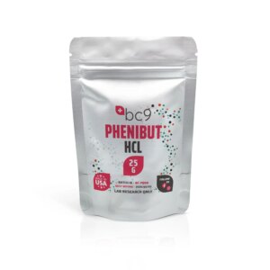 Pó de Phenibut HCL BC9 25g - Suplemento Natural para Aumento da Concentração e Relaxamento