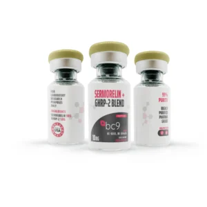 Mistura de Sermorelin + GHRP-2 BC9 10mg - Estímulo para Aumento do Hormônio de Crescimento Muscular