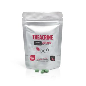 Comprimidos de Theacrine BC9 150mg - Aumento de Energia e Foco Sem Efeitos Colaterais - Comprimidos 150mg-20ct-3g