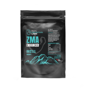 Cápsulas ZMA Melhoradas Iron Mountain Labz 60 Cápsulas - Suporte à Recuperação Muscular e Melhora do Sono