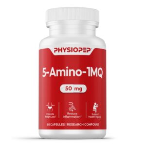 5-Amino-1MQ 60 Cápsulas - Potencializador Metabólico para Energia e Recuperação Celular