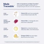 Ritual Multivitamínico Masculino 50+ - Suporte Diário para Coração, Energia e Saúde Mental com Vitaminas e Minerais Essenciais - 4