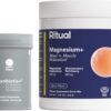 Duo de Suporte ao Cérebro, Músculos e Intestinos Ritual - Magnesio e Synbiotic para Relaxamento e Saúde Intestinal