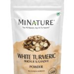 Pó de Cúrcuma Branca mi nature - Beleza Natural para Pele e Rosto 227g
