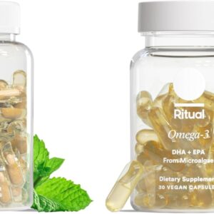 Ritual Prenatal Multivitamínico e Ômega 3 Vegano - Suporte Completo para Mães e Bebês na Gravidez