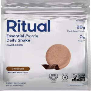 Ritual Vegan Protein Powder - Proteína Vegetal com 20g de Proteína de Ervilha, Sabor Baunilha, Sem Açúcar e Sem GMO - 7
