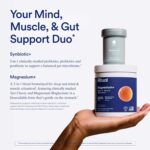 Duo de Suporte ao Cérebro, Músculos e Intestinos Ritual - Magnesio e Synbiotic para Relaxamento e Saúde Intestinal - 2