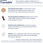 Ritual Vegan Protein Powder - Proteína Vegetal com 20g de Proteína de Ervilha, Sabor Baunilha, Sem Açúcar e Sem GMO - 4