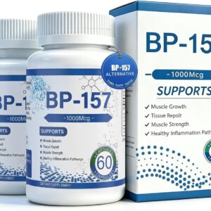 BP-157 1000mcg - Suplemento para Aumentar o Desempenho Físico e Mental 120 Cápsulas