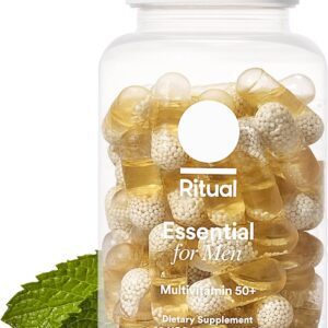 Ritual Multivitamínico Masculino 50+ - Suporte Diário para Coração, Energia e Saúde Mental com Vitaminas e Minerais Essenciais