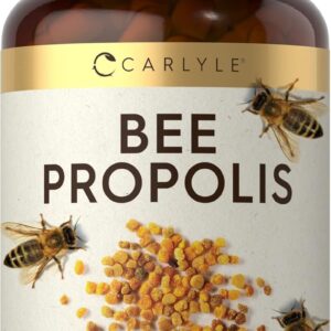 Cápsulas de Própolis de Abelha Carlyle - 150 Contém | Suplemento Natural e Sem Glúten