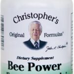 Dr. Christopher's Bee Power Energy - Suplemento Energético Natural com Ervas para Vitalidade e Estímulo