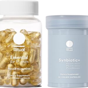 Ritual Prenatal Multivitaminas e Probioticos - Suporte Completo para Gestantes e Saúde Intestinal