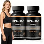 Cápsulas de Peptídeo BPC-157 1000MG - Suporte à Saúde Geral e Aumento de Energia