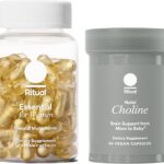 Ritual Mom-to-Baby Set - Multivitaminas Pré-Natais e Colina para Desenvolvimento Cognitivo do Bebê