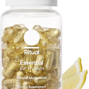 Multivitamínico Prenatal Ritual - Vitaminas Essenciais para Mãe e Bebê Durante a Gravidez - 60 Cápsulas