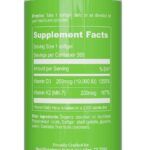 UpNourish Vitamina D3 e K2 Lipossomal 10000 IU e 200 mcg - Suplemento Diário em Mini Softgels - 6