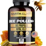 Cápsulas Orgânicas de Pólen de Abelha 3 em 1 - Energia Natural e Suporte Imunológico