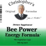 Dr. Christopher's Bee Power Energy - Suplemento Energético Natural com Ervas para Vitalidade e Estímulo - 4
