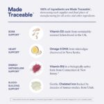 Multivitamínico Ritual Women’s 18+ - Suporte Diário para Energia, Coração, Ossos e Cérebro - 60 Cápsulas - 4