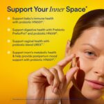 Ritual Prenatal Probióticos para Mulheres - Saúde do Microbioma e Imunidade do Bebê - 30 Cápsulas - 5