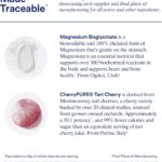 Ritual Magnesium+ Glycinate Drink Mix - Suplemento Vegano para Relaxamento e Sono com Cereja Ácida - 30 Porções - 5
